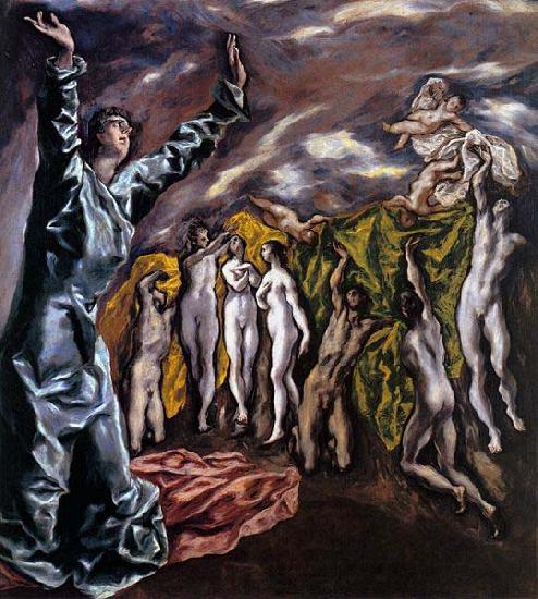 El Greco The Opening of the Fifth Seal